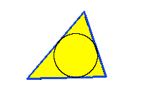 Triangel Inskriven Cirkel