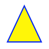 Likbent triangel