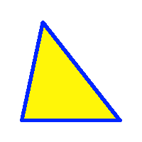 Spetsvinklig triangel